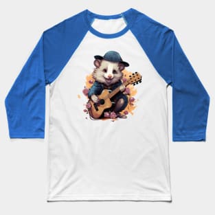 possum play guitar Baseball T-Shirt